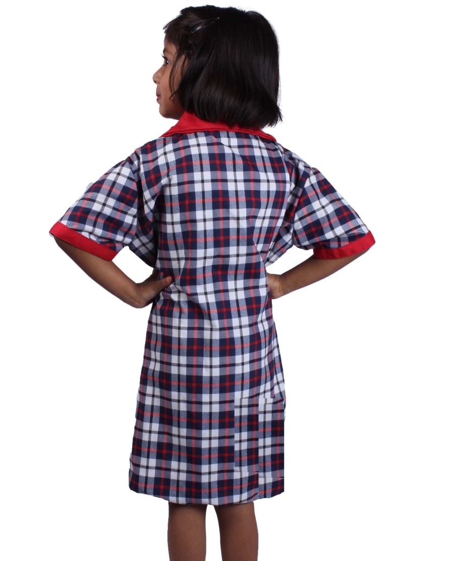 Kendriya Vidyalaya (KV) Girls School Uniform Shirt And Skirt