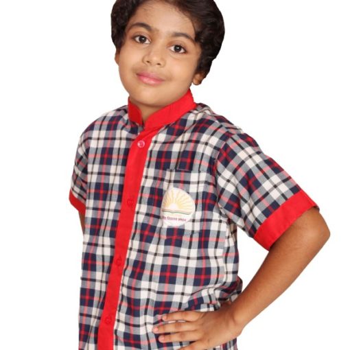 Buy KV Uniforms (KVS) - Boys Shirts (1st to 5th STD) Online - Vastra