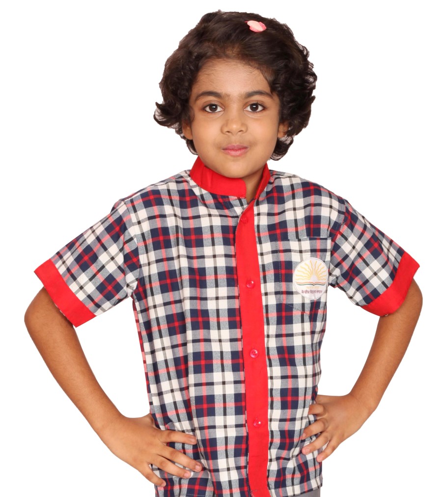 Girls Check Shirt And Plain Skirt Girl Polyester School Uniform, Medium,  Age Group: 8 Year at Rs 550/set in Pune