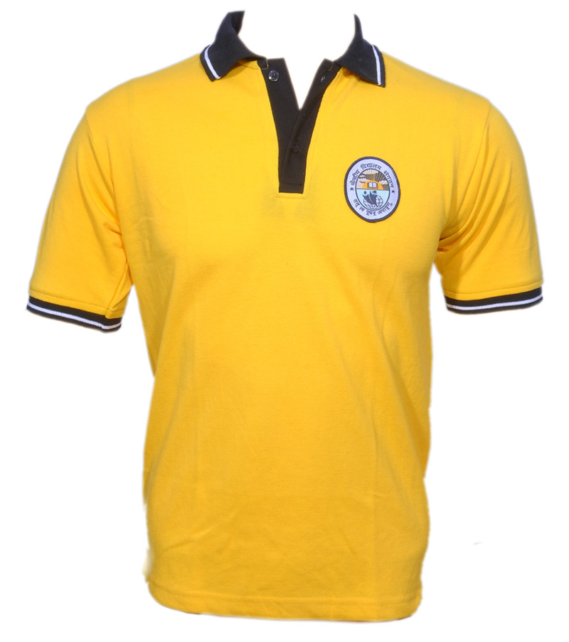 Buy KV Uniforms (KVS) - T-shirt (Yellow) Online - Vastra