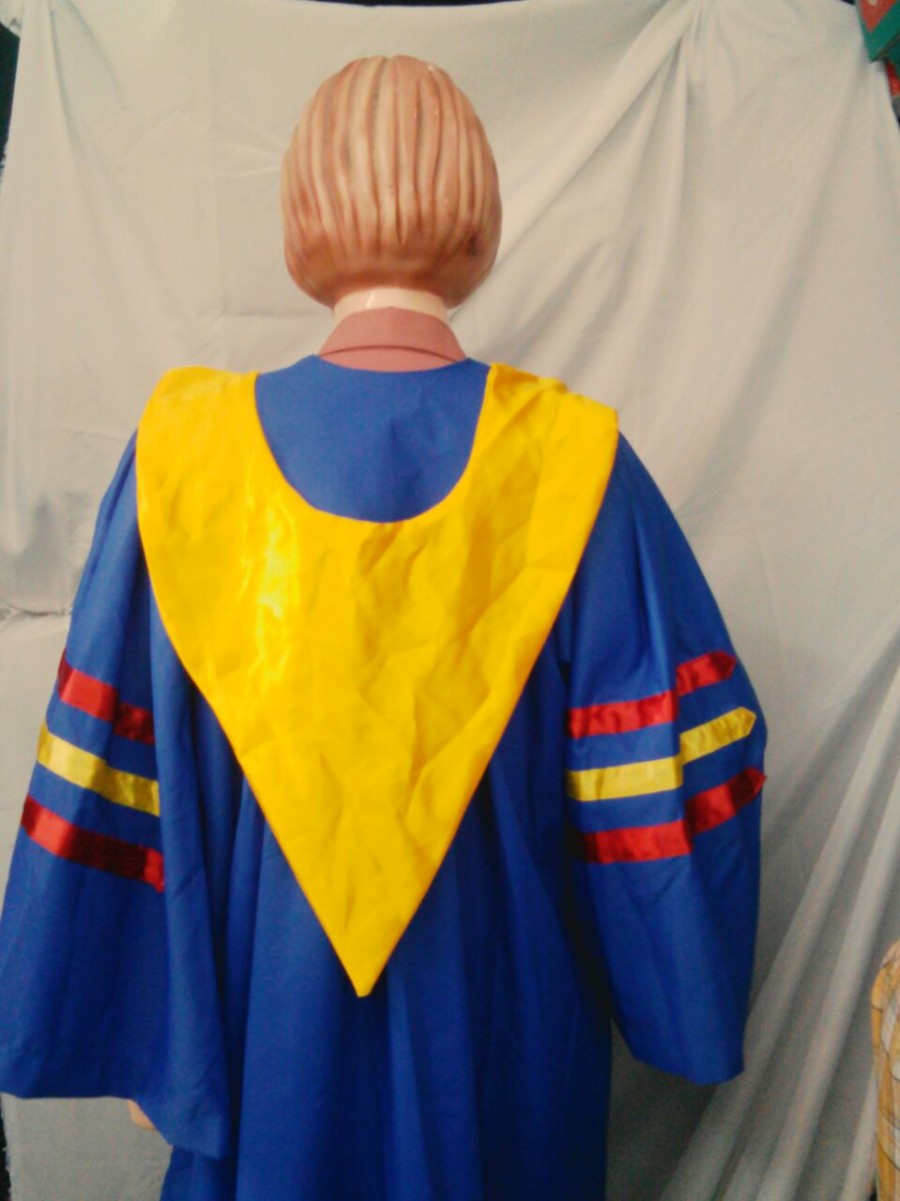 Buy Graduation Gown Stole Hat Black Mortarboard Set University Bachelor BA  Cap Robe Online in India - Etsy