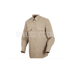 Security shirt fill sleeve in fawn color - My Custom Attire