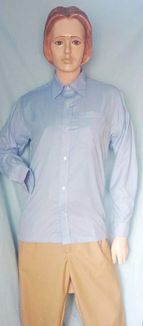 Men's Formal Plain Lycra Pant Shirt Combo Top & Bottom Set